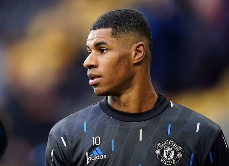 Marcus Rashford không có mặt trong đội hình xuất phát