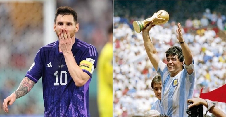 Messi cùng đội tuyển Argentina tái hiện lại khoảnh khắc năm 1986