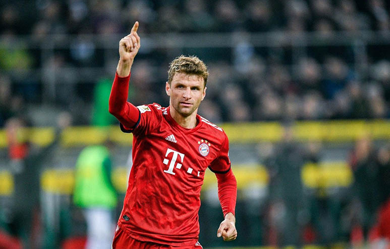 Muller trong màu áo Bayern Munich