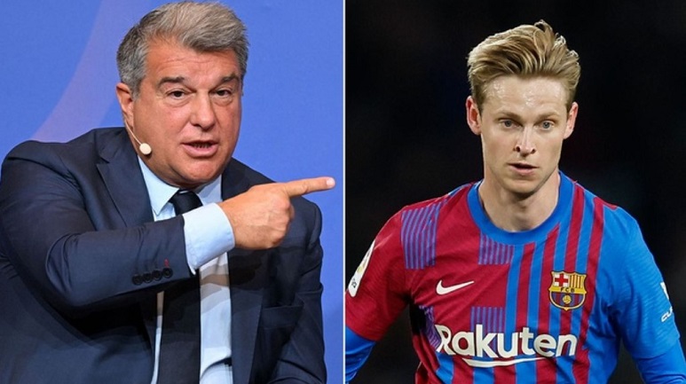 Chủ tịch Barcelona bất ngờ không muốn bán Frenkie de Jong 