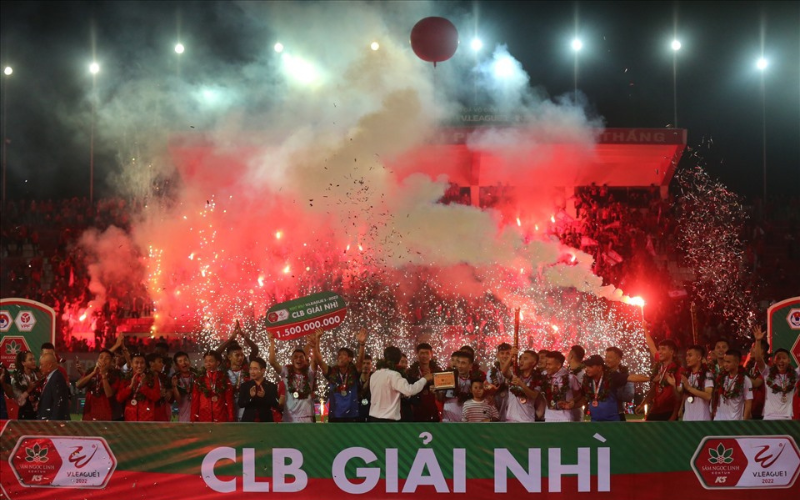 CLB Hải Phòng giành ngôi vị Á quân V-League 2022