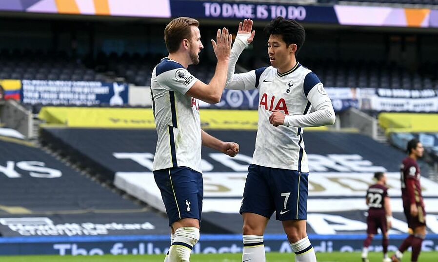 Bộ đôi Son Heung-min và Harry Kane đã tỏa sáng rực rỡ