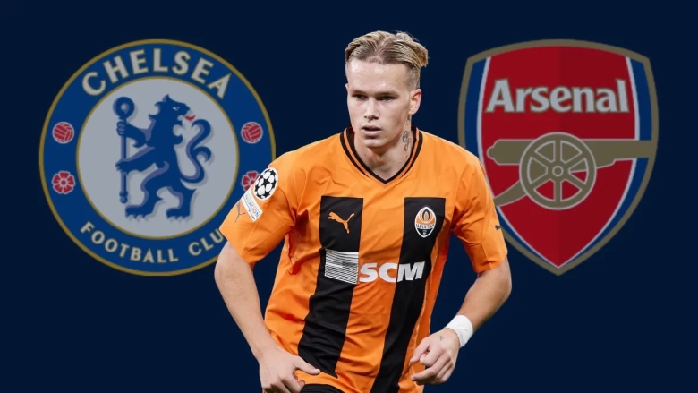 Chelsea vượt mặt Arsenal trong cuộc đua chiêu mộ Mudryk