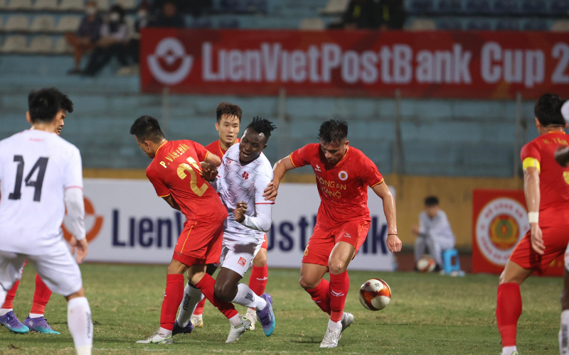 CLB Hải Phòng và CLB CAHN chia điểm tại LienVietPostBank Cup 2023