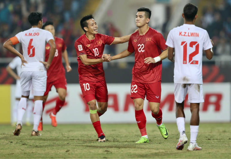 ĐTVN giành vé vào Bán kết AFF Cup 2022 sau khi đánh bại Myanmar