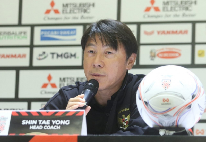 HLV Shin Tae Yong dẫn dắt Indonesia gây ra nhiều khó khăn cho ĐTVN ở AFF Cup 2022