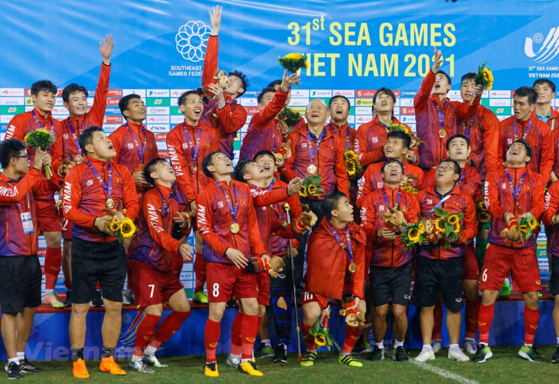 Bóng đá nam Việt Nam đặt mục tiêu bảo vệ tấm HCV ở SEA Games 32