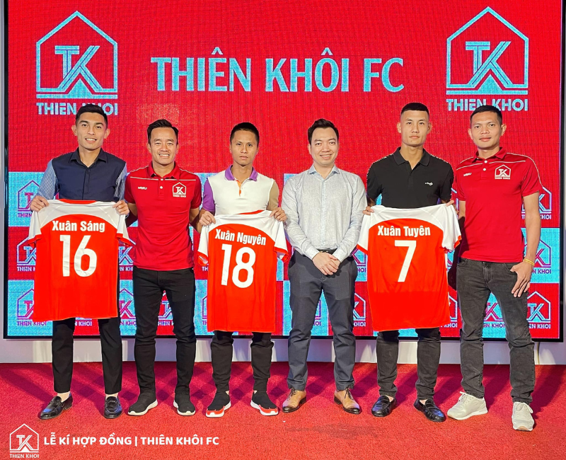 FC Thiên Khôi với hàng loạt các bom tấn cho mùa giải mới 2023