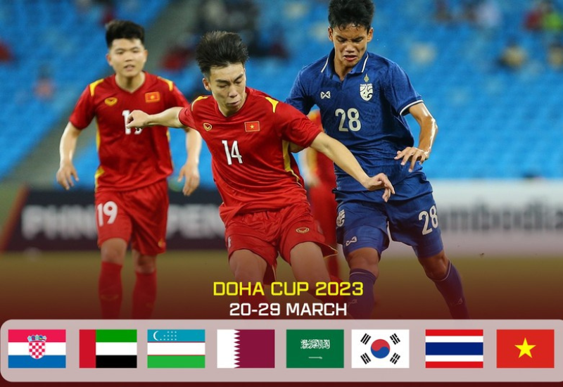 U23 Việt Nam xác nhận tham dự Doha Cup 2023