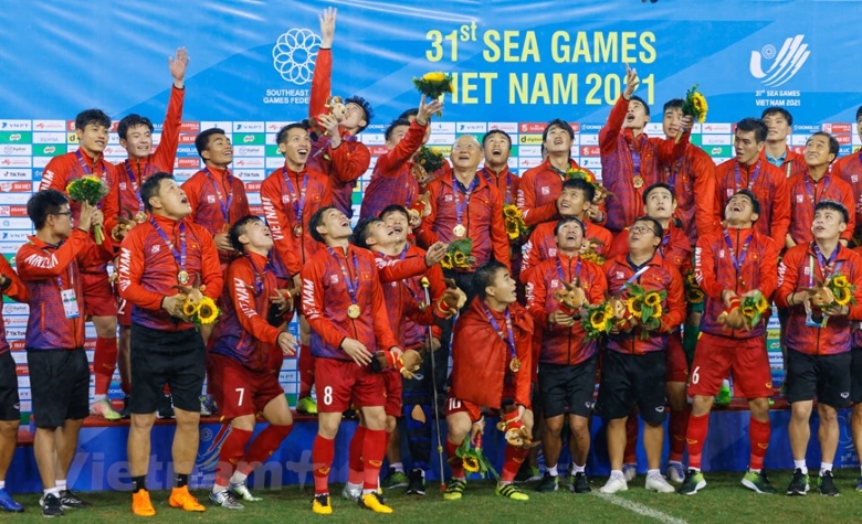 Đội U23 Việt Nam giành chiếc huy chương vàng SEA GAMES 31