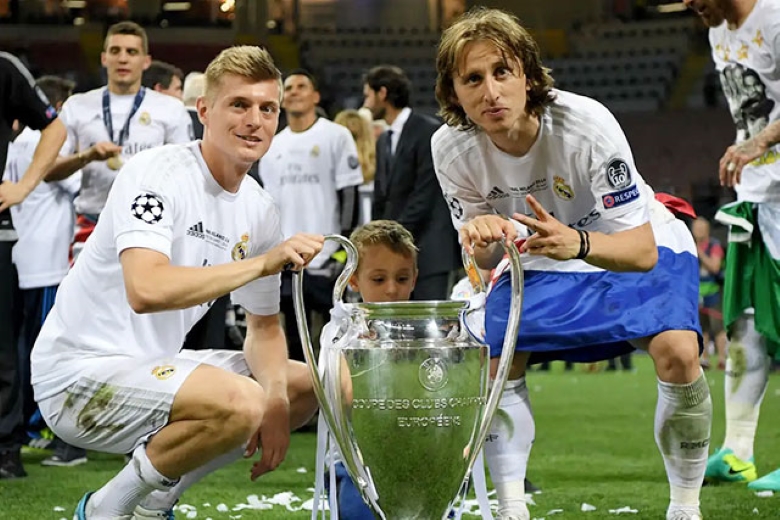 Kroos và Modric vẫn là bộ đôi trụ cột của đội bóng Hoàng gia Tây Ban Nha