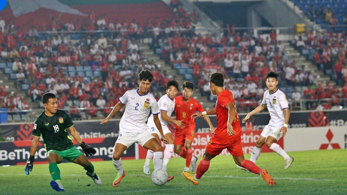 Myanmar đã bị loại khỏi AFF Cup 2022