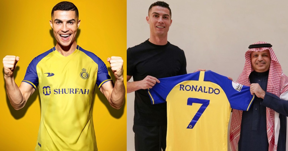 Ronaldo đã đầu quân cho đội bóng Tây Á