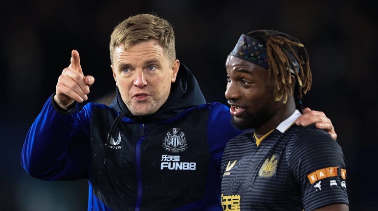 Eddie Howe khẳng định không thể thiếu Allan Saint Maximin