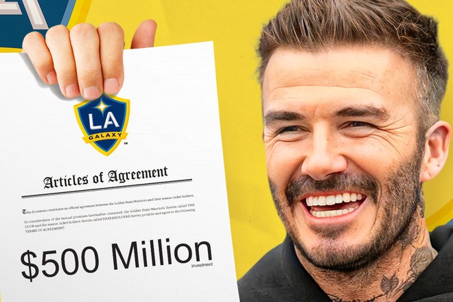 Hợp đồng trị giá 500 triệu USD của David Beckham