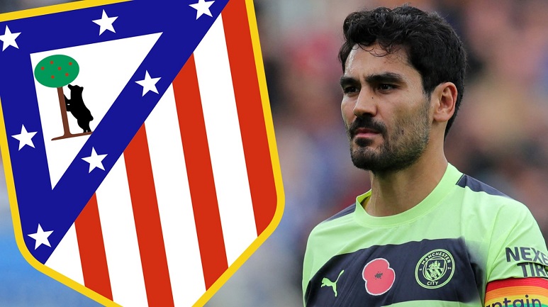 Atletico Madrid tham gia vào cuộc đua giành chữ ký Ilkay Gundogan