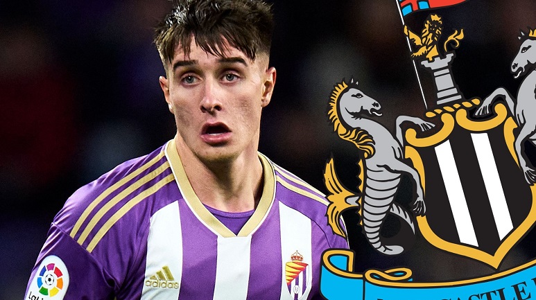 Newcastle để mắt tới cầu thủ trẻ Fresneda của Real Valladolid