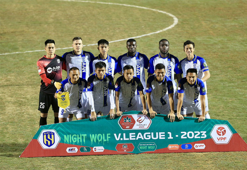 CLB Sông Lam Nghệ An giành 1 điểm ở trận mở màn tại V-League 2023