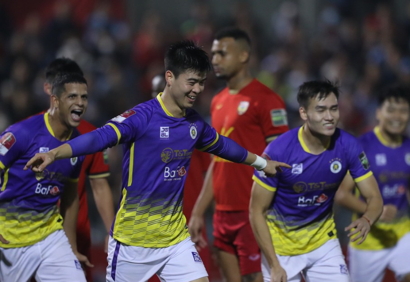 Đỗ Duy Mạnh ghi bàn thắng đầu tiên cho CLB Hà Nội tại V-League 2023