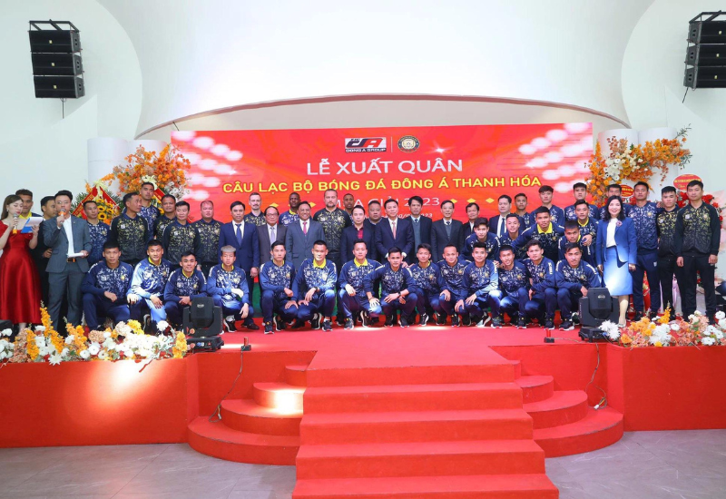 CLB Đông Á Thanh Hóa sẵn sàng cho mục tiêu top 6 của V-League 2023