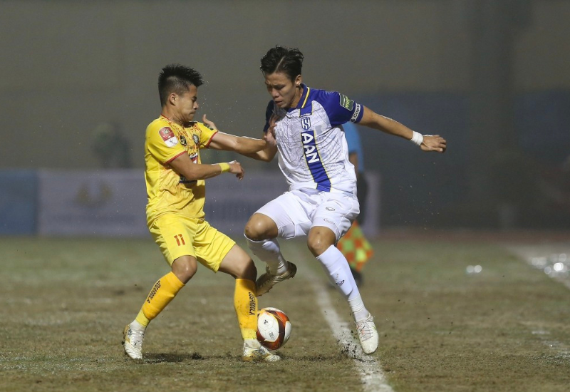 SLNA hòa Thanh Hóa ở vòng 2 V-League 2023