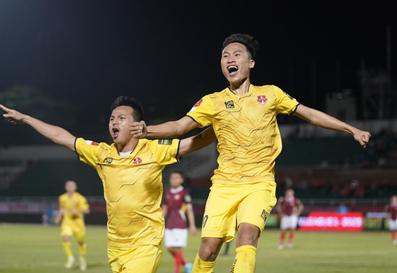 Bàn thắng đầu tiên của Triệu Việt Hưng ở V-League 2023 giúp Hải Phòng có 3 điểm