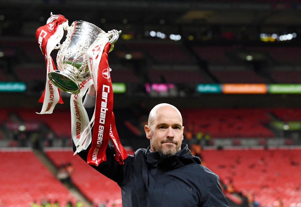 Erik ten Hag đánh giá chiến thắng chung cuộc Carabao Cup