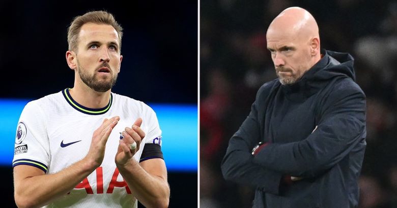 HLV Erik ten Hag rất cần một cầu thủ chơi trung phong như Kane