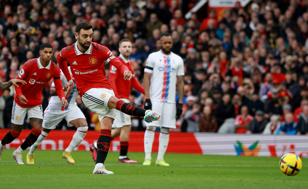 Man Utd đã đòi được món nợ thành công trước Crystal Palace