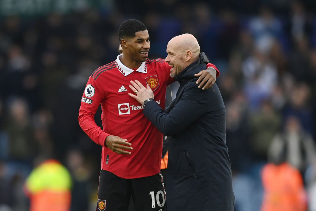 Rashford liên tục lập công