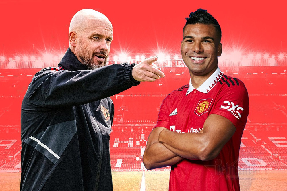 Ten Hag sẽ gặp rất nhiều khó khăn khi tìm cách thay thế Casemiro