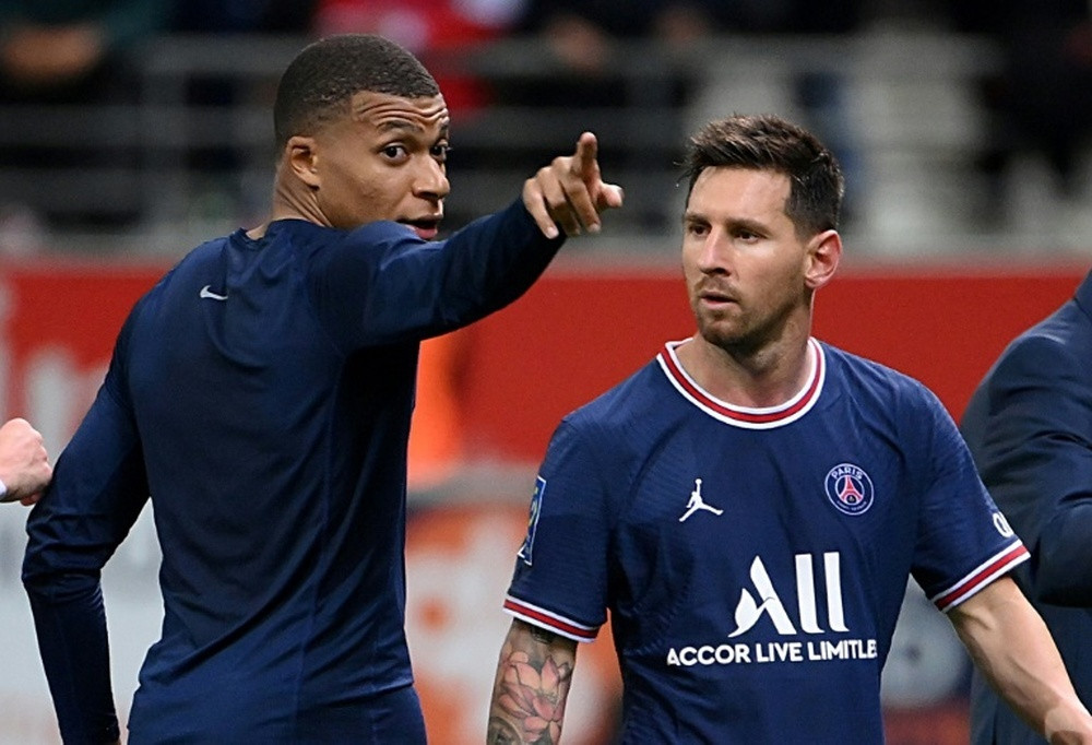 Vắng bóng Messi và Mbappe khiến PSG gặp rất nhiều khó khăn