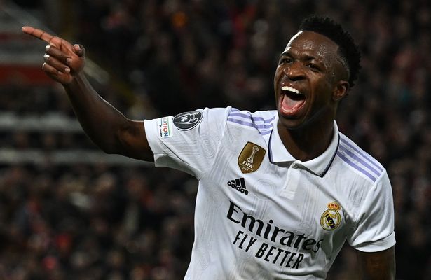 Vinicius Junior đã rất thích các trận đấu với Liverpool 