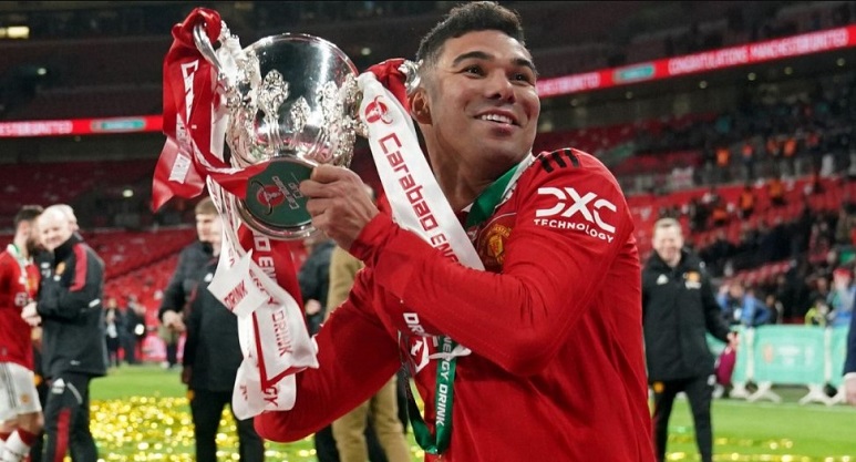 Casemiro cùng Manchester United có danh hiệu đầu tiên