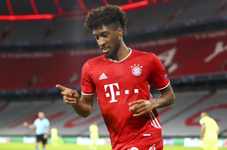 Kingsley Coman đi vào lịch sử Champions League