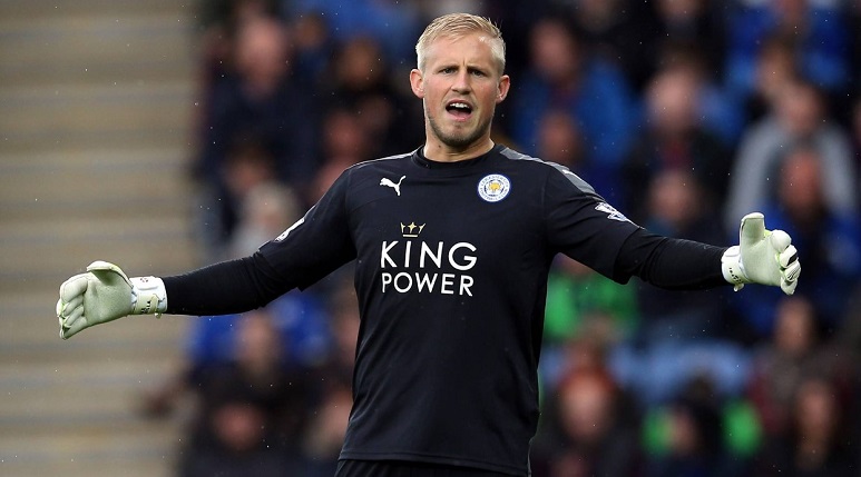 Thủ môn số một của Leicester Kasper Schmeichel