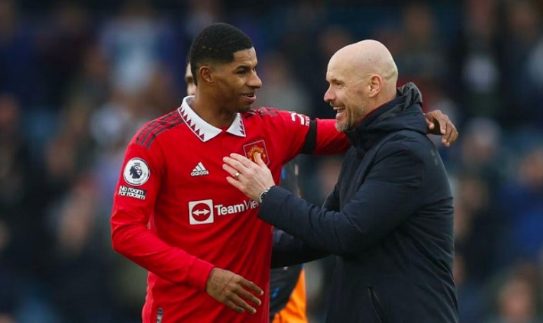 Huấn luyện viên Erik ten Hag thể hiện sự uy quyền tại Manchester United