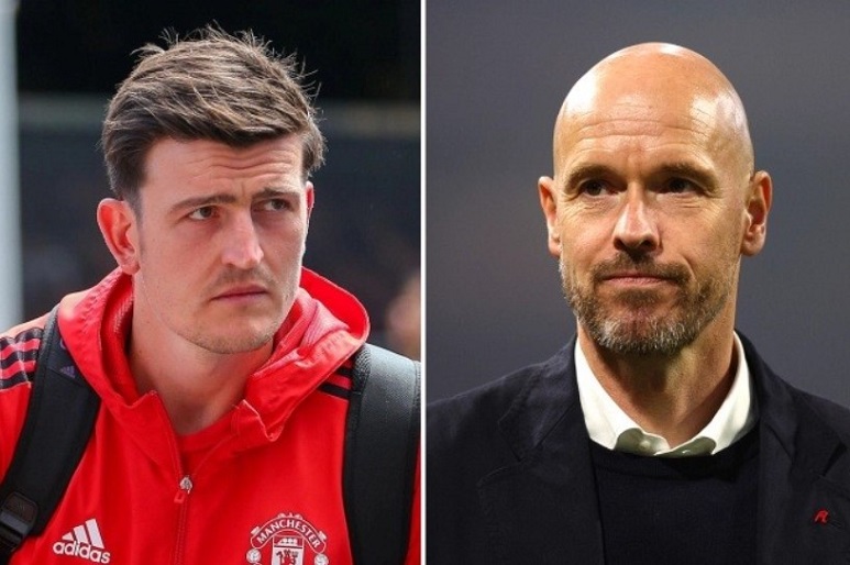 Huấn luyện viên Erik ten Hag vẫn chưa cho Harry Maguire cơ hội