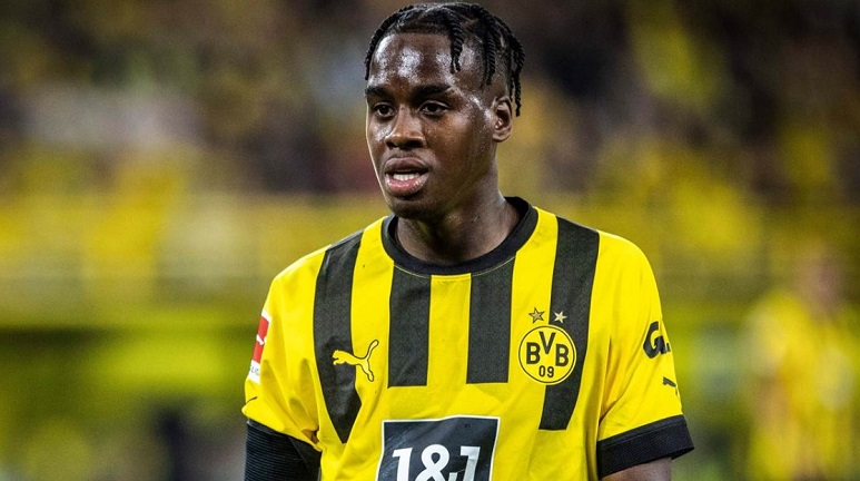 Sự trở lại của Jamie Bynoe Gittens trong đội hình Dortmund