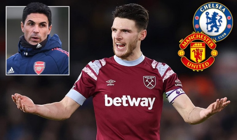 Declan Rice được quan tâm trong kỳ chuyển nhượng mùa hè