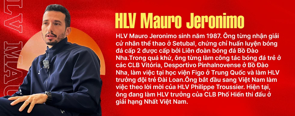 Cơ duyên Mauro Jeronimo và HLV Philippe Troussier gặp nhau