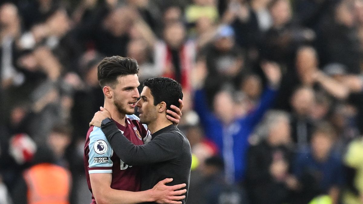 Mikel Arteta rất hâm mộ Declan Rice