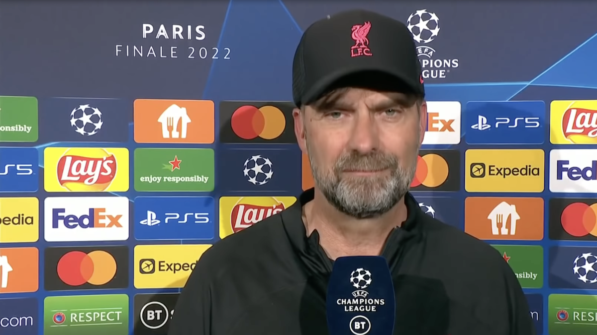 Những bình luận của Jurgen Klopp sau trận chung kết Champions League năm ngoái đã quay trở lại ám ảnh anh ấy