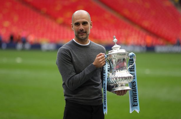 Pep Guardiola vô địch FA Cup trước Watford năm 2019 