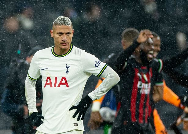 Richarlison chơi 20 phút cuối trận cho Spurs trước Milan