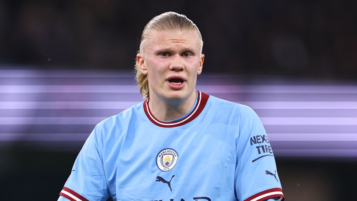 Tiền đạo Erling Haaland của Manchester City