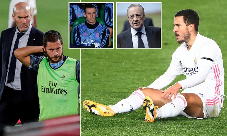 Real Madrid gặp khó khăn trong việc đẩy Eden Hazard ra đi