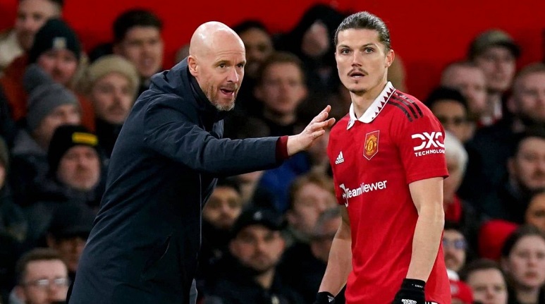 Erik ten Hag sử dụng cặp đôi Marcel Sabitzer cho Fred 