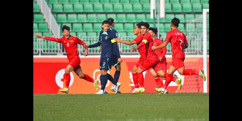 U20 Việt Nam đánh bại U20 Úc ở ngày ra quân tại U20 Châu Á 2023