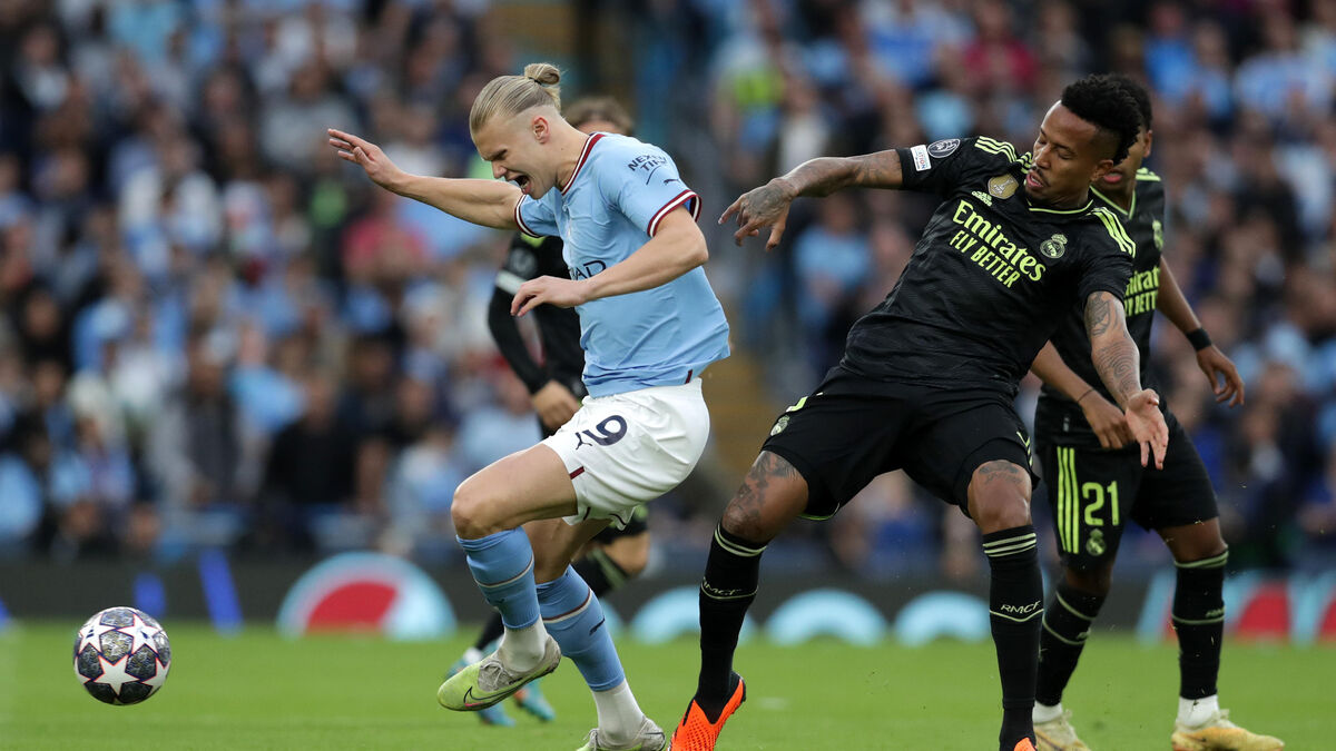 Man City tỏ ra áp đảo Real Madrid trên sân nhà